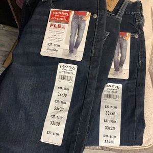 2 Signature Levi Strauss $30 for both